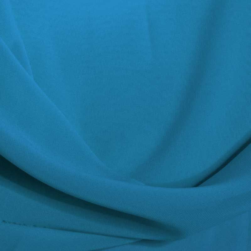MULTI-HI / TURQUOISE 1142 / 100% Polyester Hi-Multi Chiffon