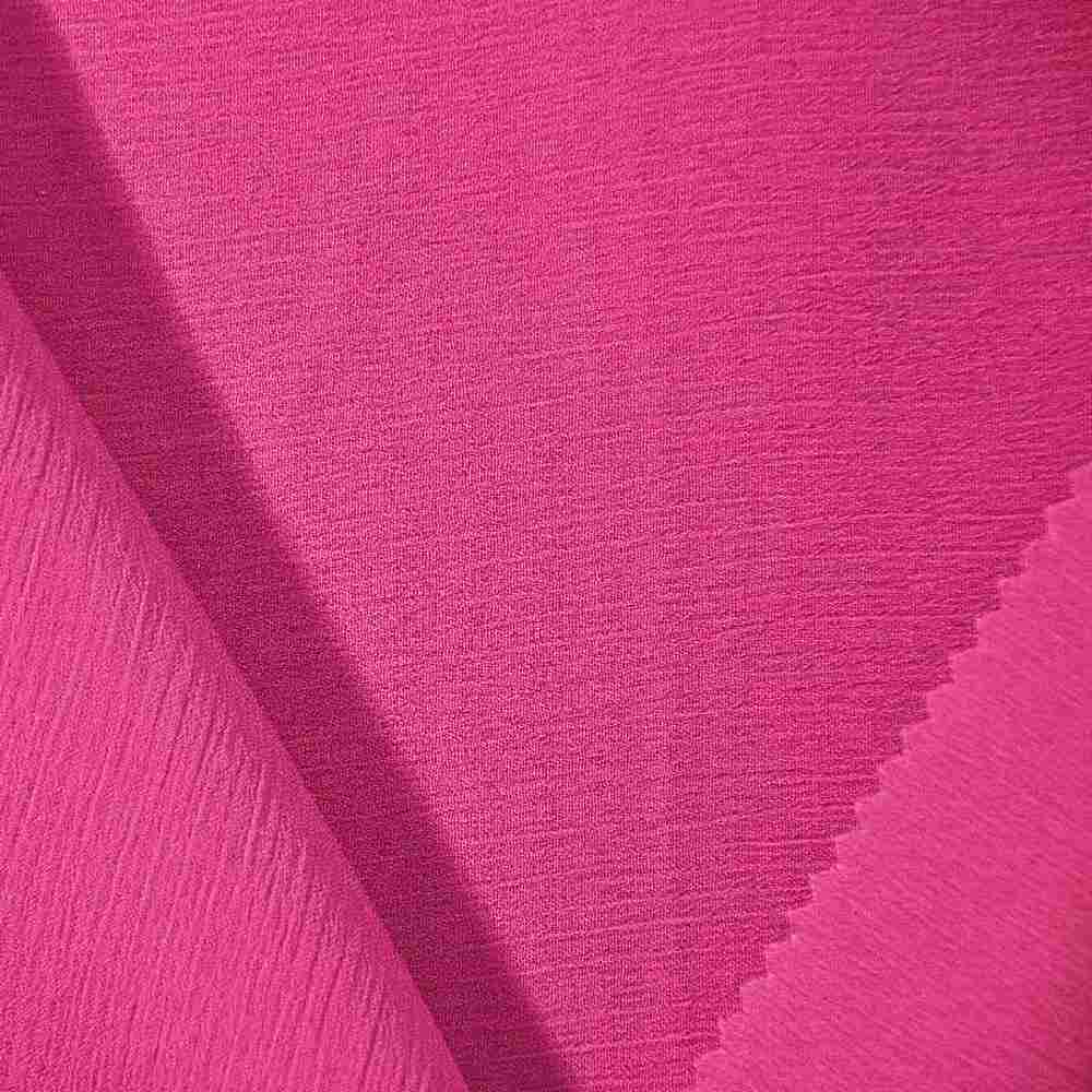 YORYU 060 / FUCHSIA 220 / 100% Polyester Chiffon Yoryu