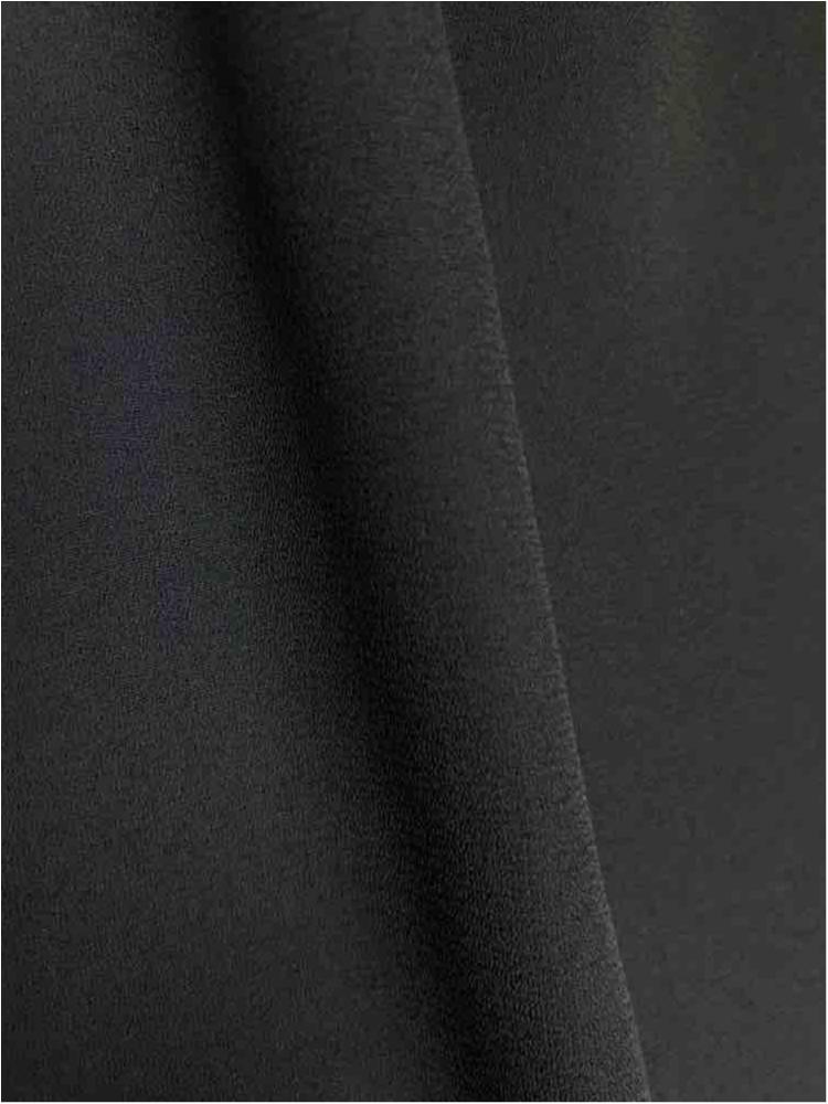WOOL DOBBY / NAVY 1245 / 100% Polyester Wool Dobby