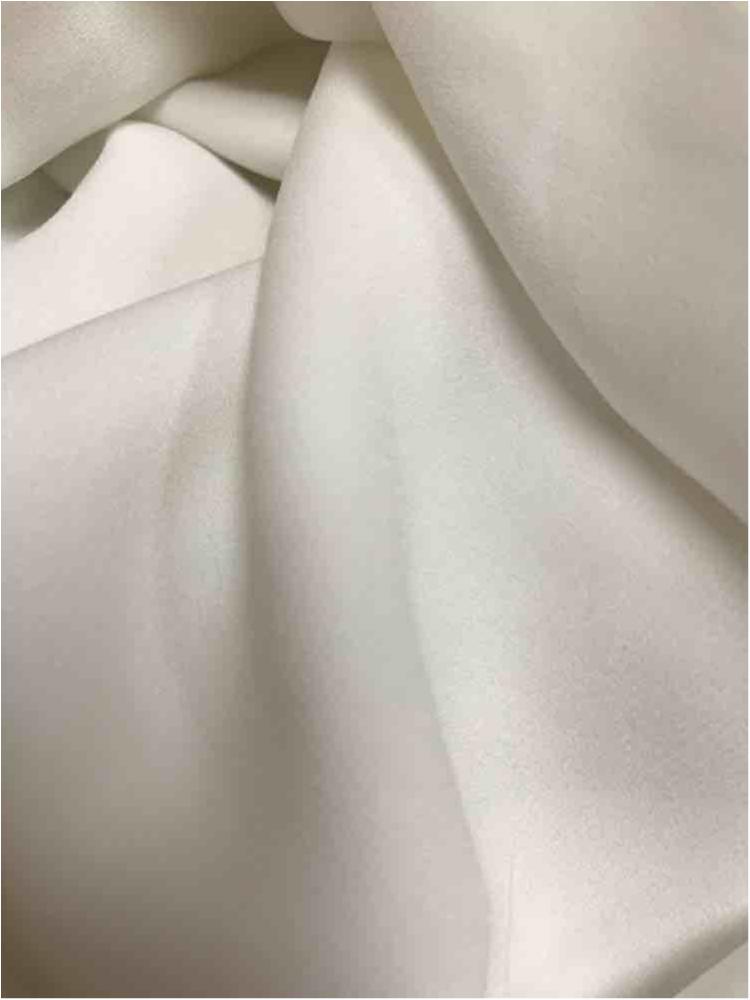 WOOL DOBBY / OFF WHITE 1105 / 100% Polyester Wool Dobby
