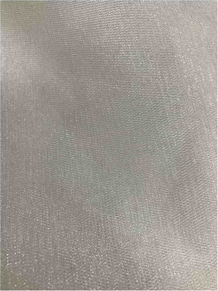 SHINY MESH / WHITE / 100% Polyester Shiny Mesh