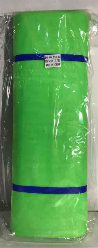 NET9002 / LIME 33 / 100% Polyester Net Illusion