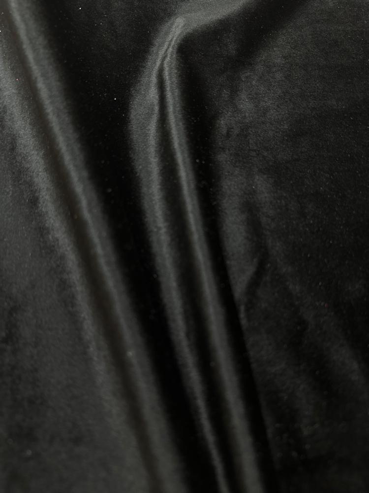 ROYAL VELVET / BLACK 15 / 100% Polyester Royal Velvet