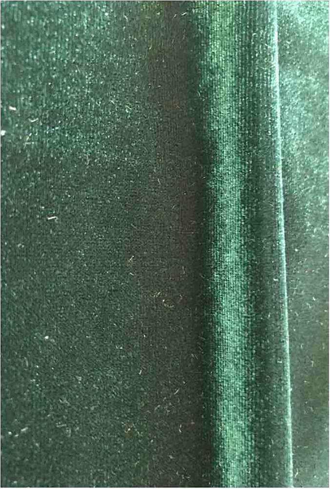 SSV360 / H/GREEN 238 / 92%POLYESTER 8%SPANDEX STRETCH VELVET 360 GR