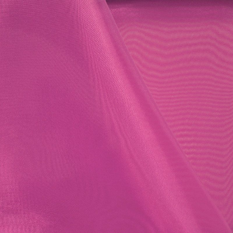 101 CRYSTAL / FUCHSIA/D 916 / 100% Polyester Crystal Organdy