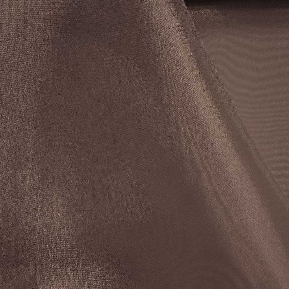 101 CRYSTAL / BROWN 265 / 100% Polyester Crystal Organdy