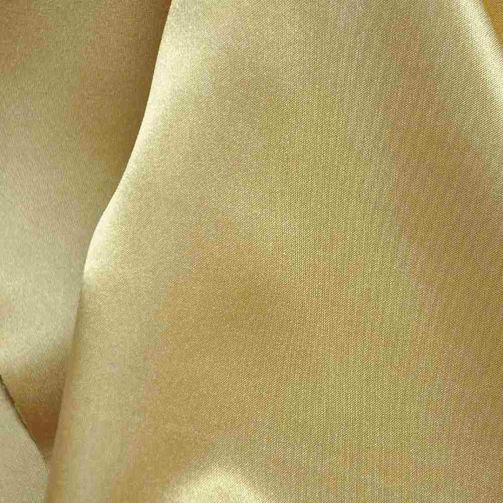 CRM / GOLD 319 / 100% Polyester Charmeuse